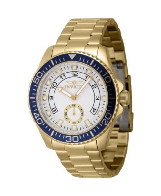 Men's 47130 Pro Diver Quartz Multifunction White Dial Watch
