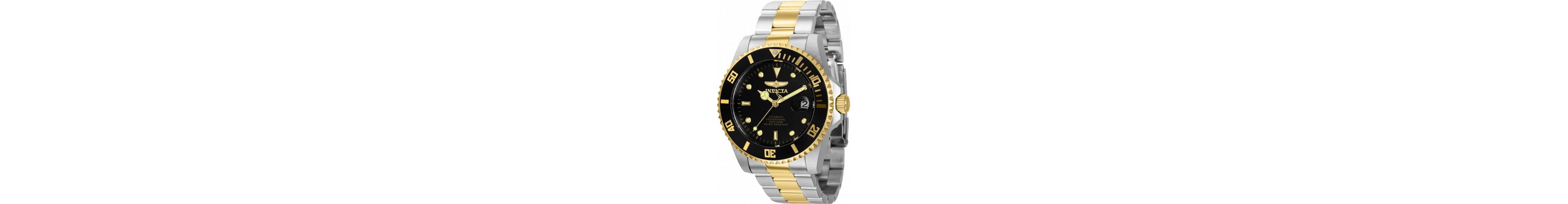 Invicta Men's 36973 Pro Diver Automatic 3 Hand Black Dial Watch