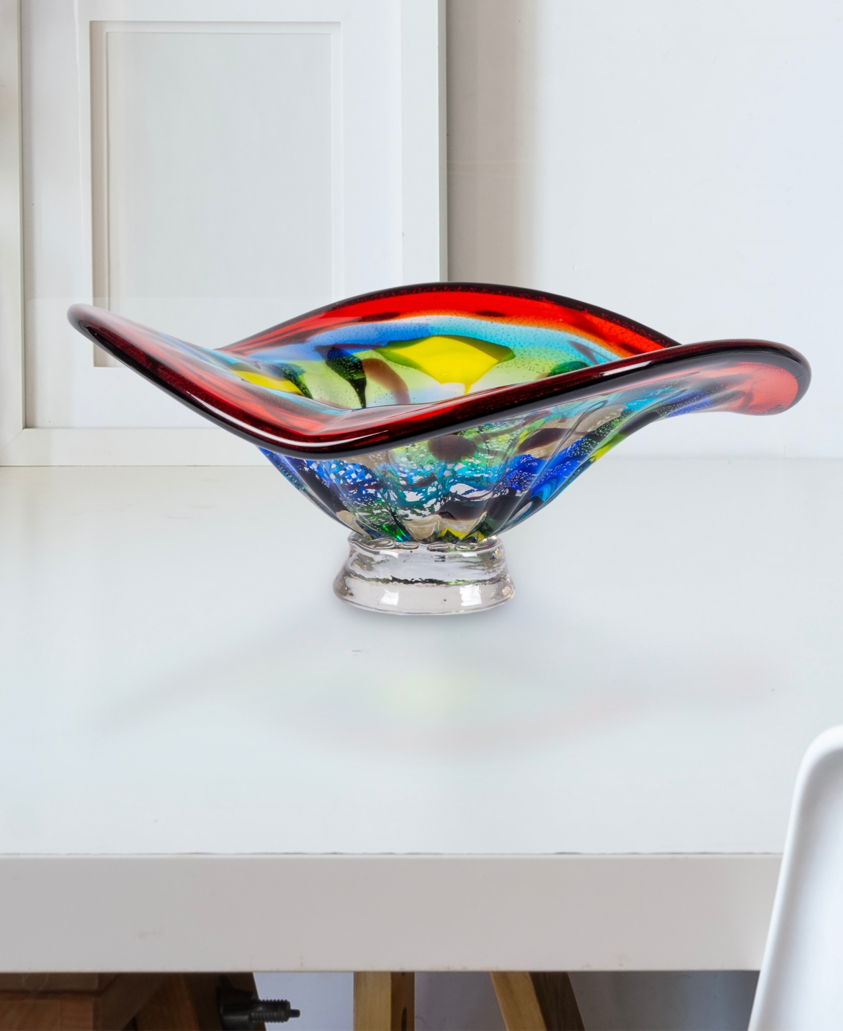 Dale Tiffany Hankley Wall Decor In Red