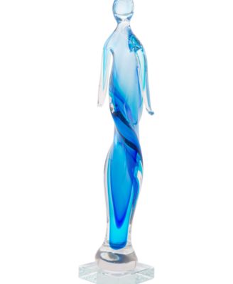 17" Astral Art Glass Figurine