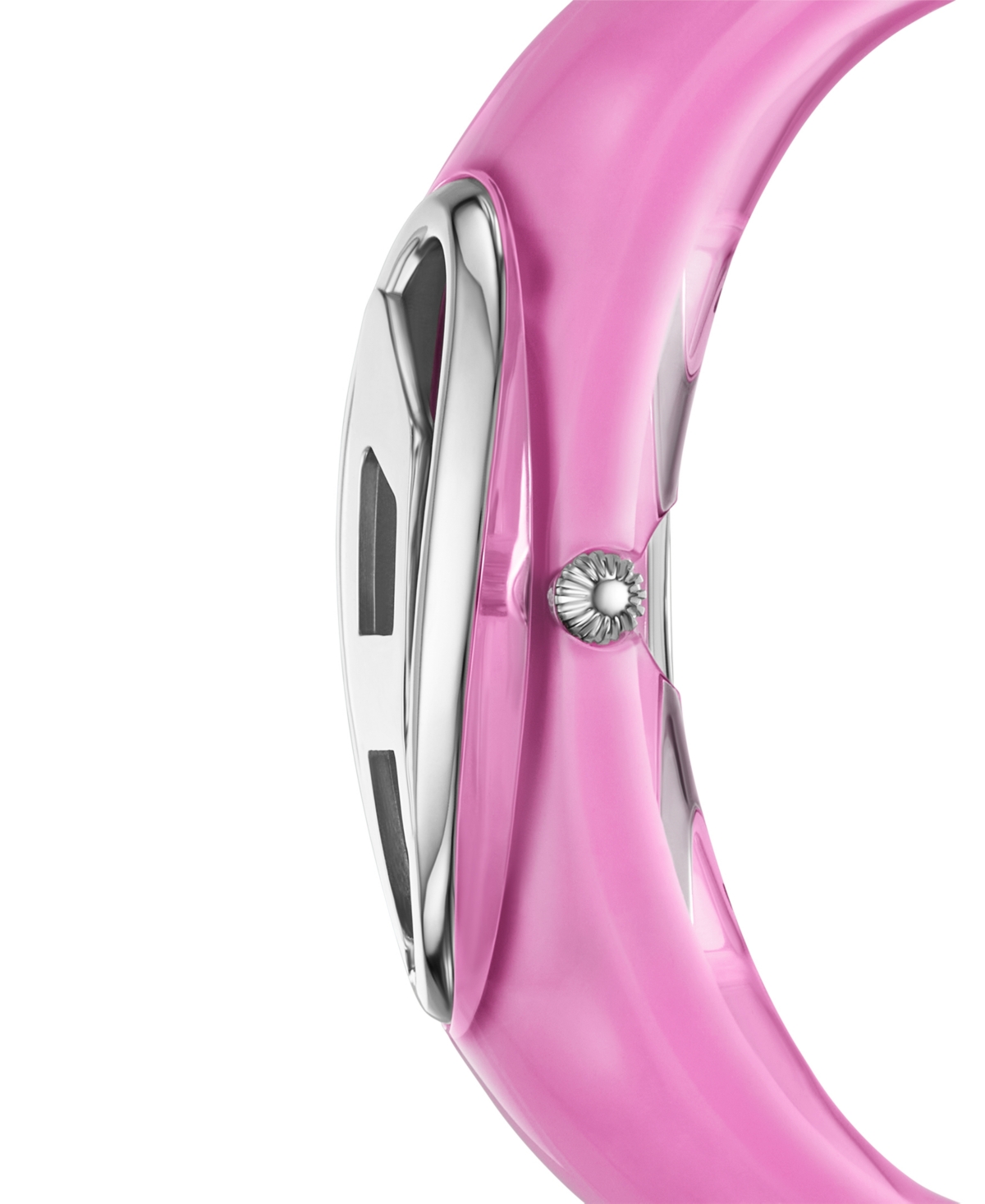 Diesel Wonder-d Nylon Resin Watch In Pink