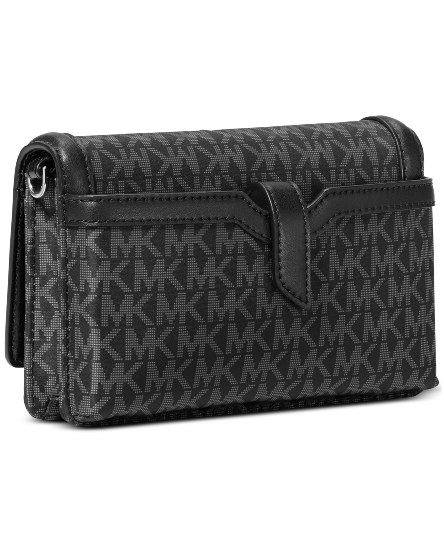 Женская сумка Michael Kors Jet Set Mini Logo Nylon Crossbody, цвет: Чёрный — фото 3