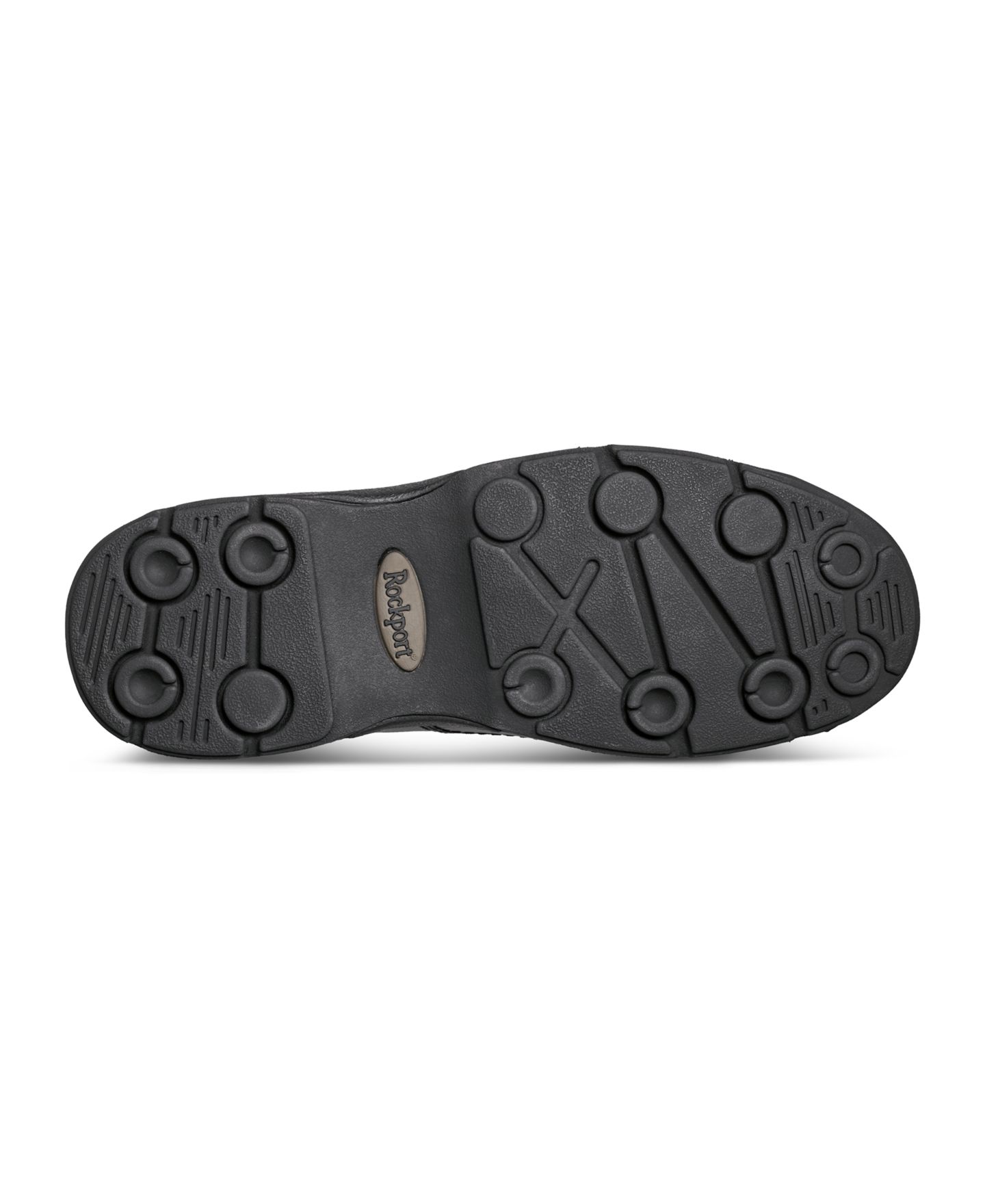 Мужские туфли Rockport Eureka Slip-On Casual, цвет: Чёрный кожаный — фото 4