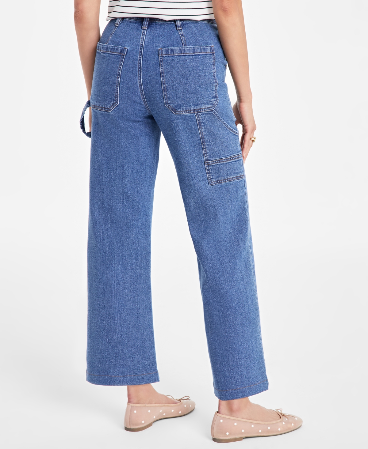 On 34th Women's Bright Sea Carpenter Jeans, Exclusively At Macy's In Bright Sea