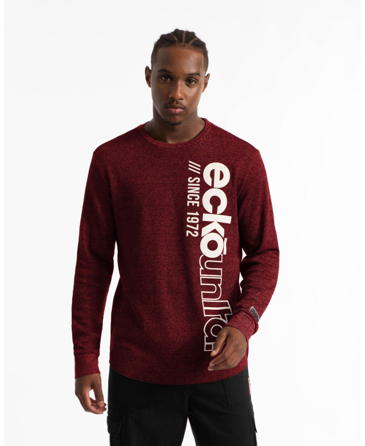 Men's Think Tank Thermal T-Shirt - Red marled