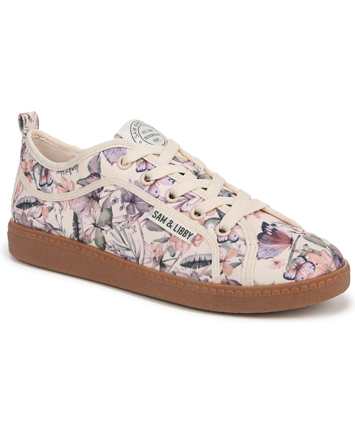 Women's Weston Lace Up Sneakers - Natural Garden Print