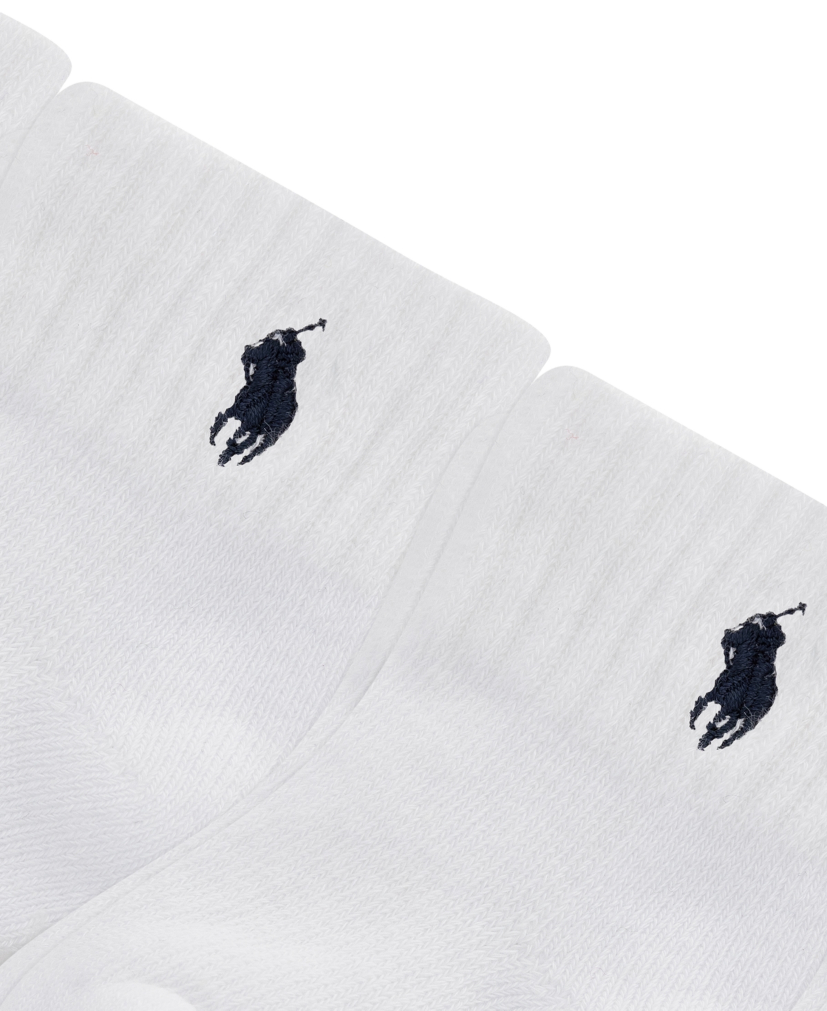 Polo Ralph Lauren Baby Boys Polo Baby Sport Quarter Socks, 6 Pack In Dark Blue