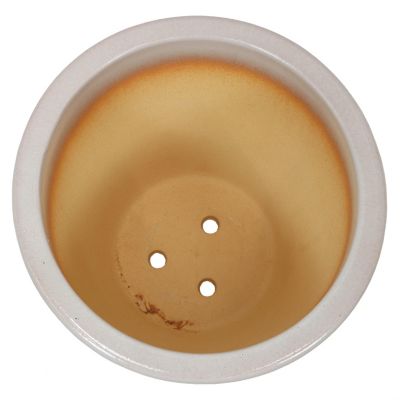 Indoor/Outdoor Ocean Villa Decorative Glazed Ceramic Planter for Greenery or Flowers - 15"