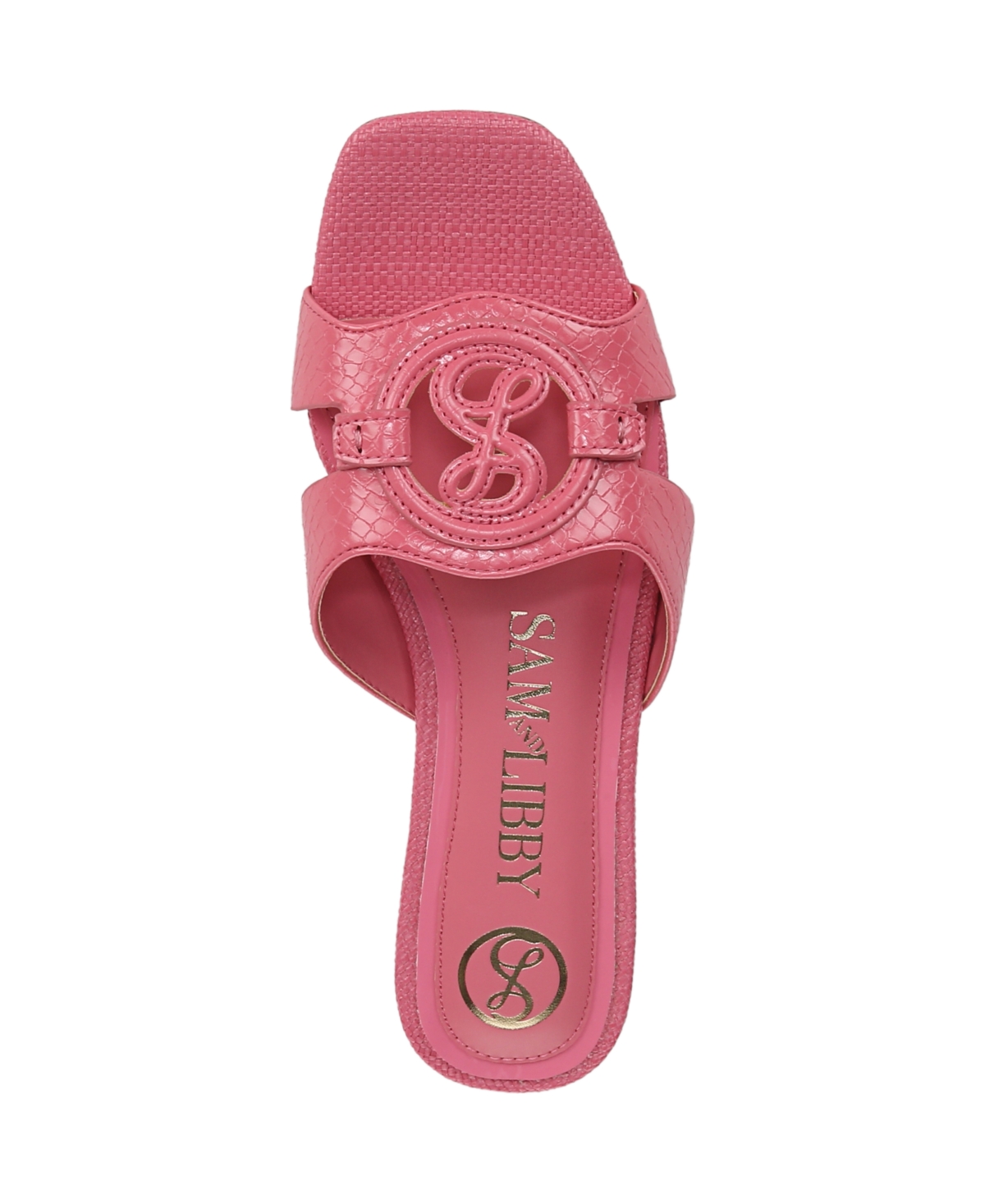 Shop Sam & Libby Women's Lana Slip On Slide Flat Sandals