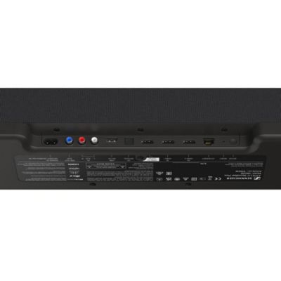 AMBEO Soundbar Plus for TV and Music with Immersive 3D Surround Sound, Virtual 7.1.4 Speaker Setup, Built-in Dual Subwoofers, Advanced Streaming Connectivity, Night Mode, Black