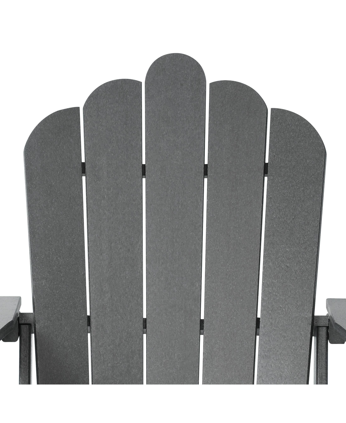 WestinTrends 7-Piece Hdpe Outdoor Patio Furniture Adirondack Conversation Set