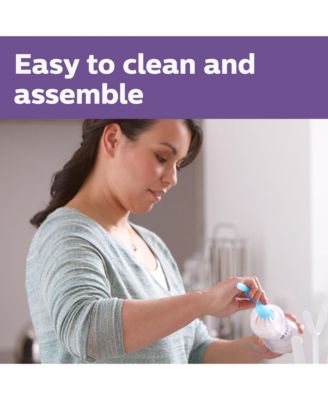 Glass Natural Bottle with Natural Response Nipple Baby Set