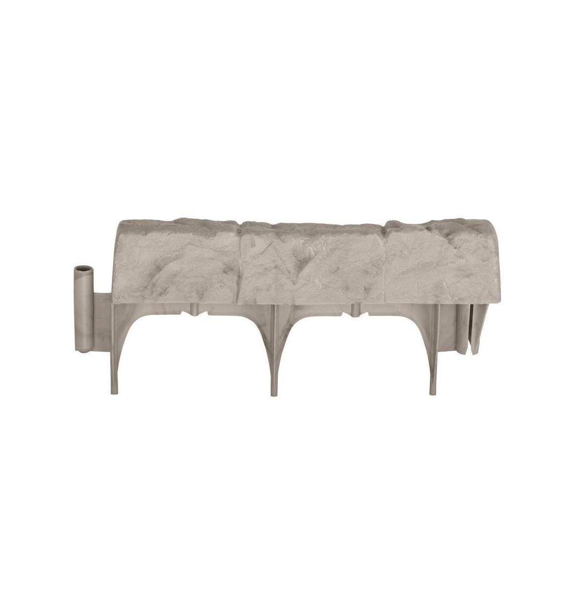 Landscape Border Decorative Natural Stone Edging, 12" Sections (20 Pack)