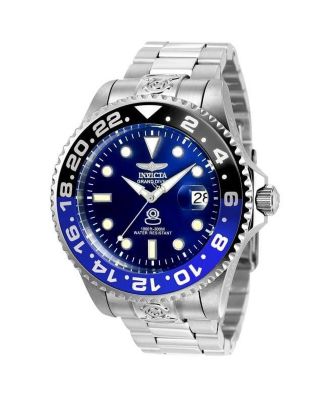 Men's 21865 Pro Diver Automatic 3 Hand Blue Dial Watch