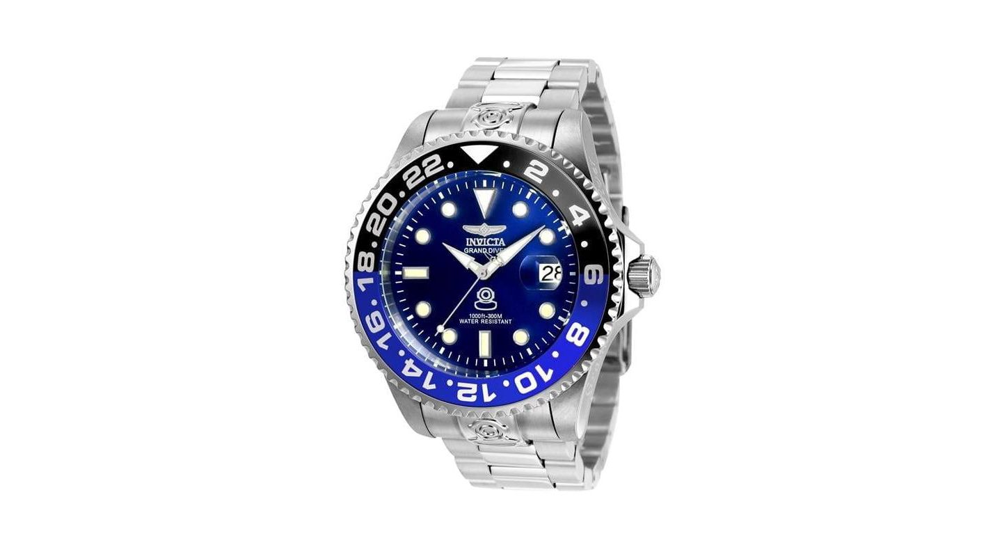 Мужские часы Invicta 21865 Pro Diver Automatic 3 Hand Blue Dial — фото 2