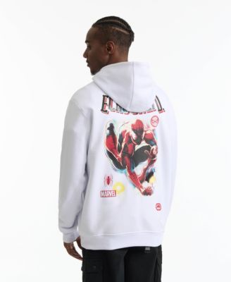 Men's Sensational Spidey Back Hoodie