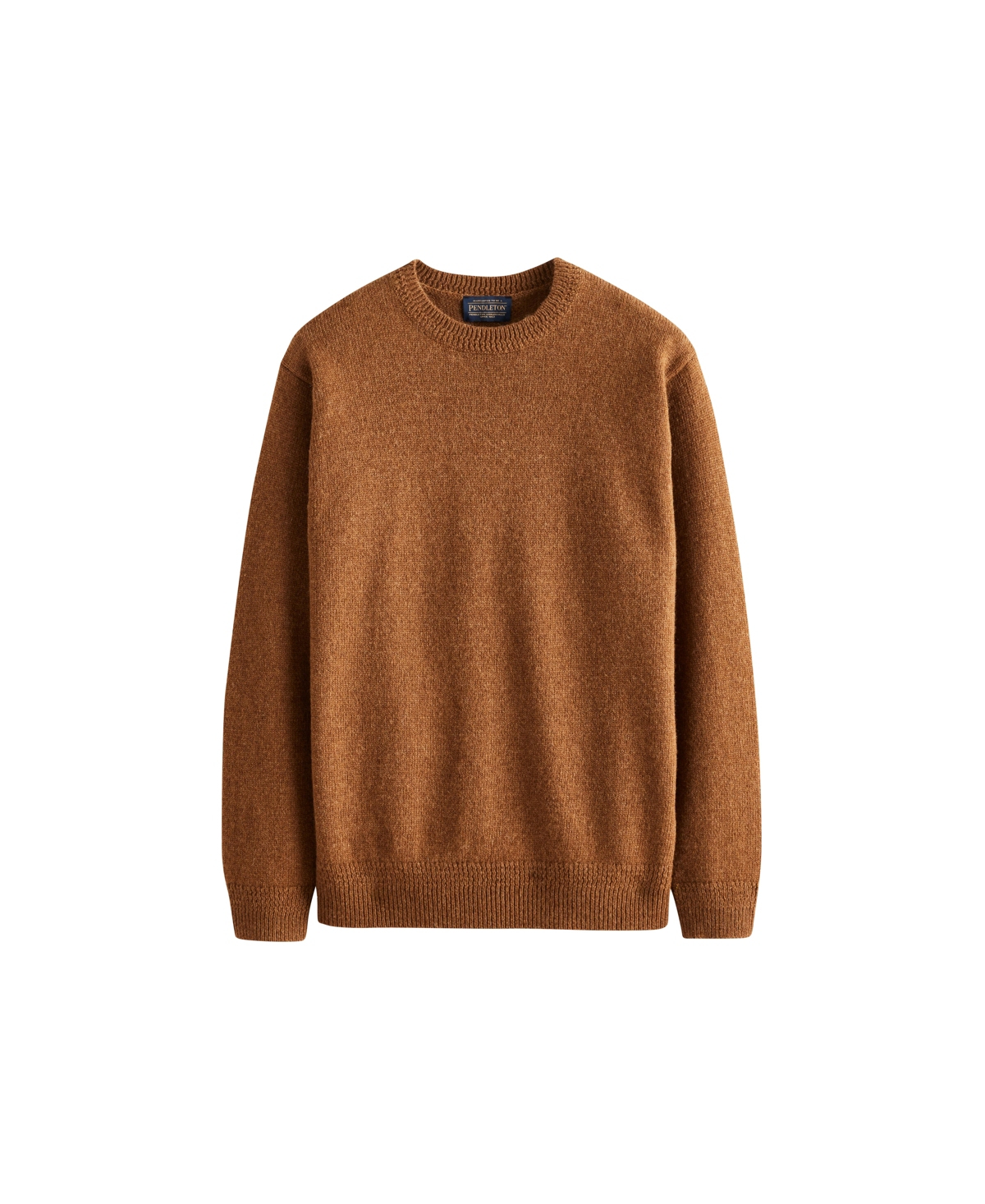 Men's Wool Crew Sweater - Camo Heather