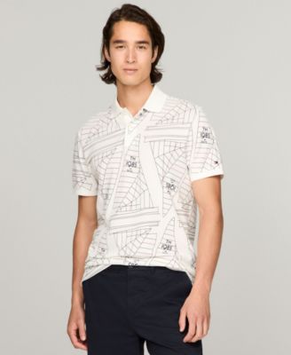 Tommy Hilfiger - Men's Regular-Fit Sailing Graphic Polo Shirt