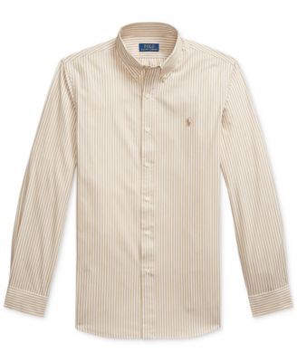Men's Classic-Fit Gingham Stretch Poplin Shirt