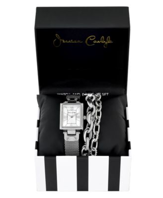 Women's Silver Tone Metal Alloy Analog Watch, 23mm