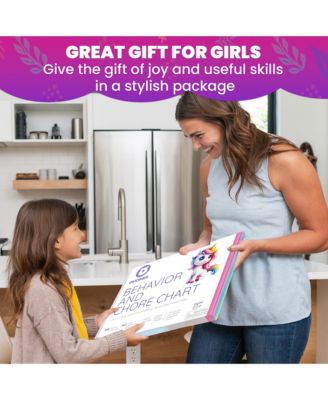 Reward Magnetic Behavior Chore Chart for Kids at Home