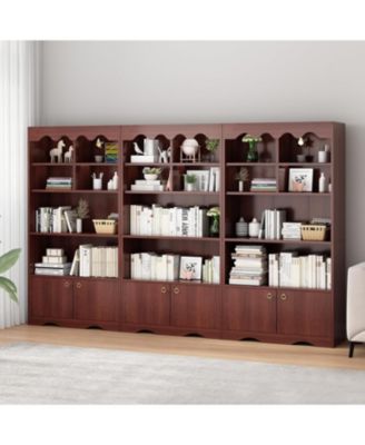 Bookshelves and Bookcases, Display Cabinet with Door