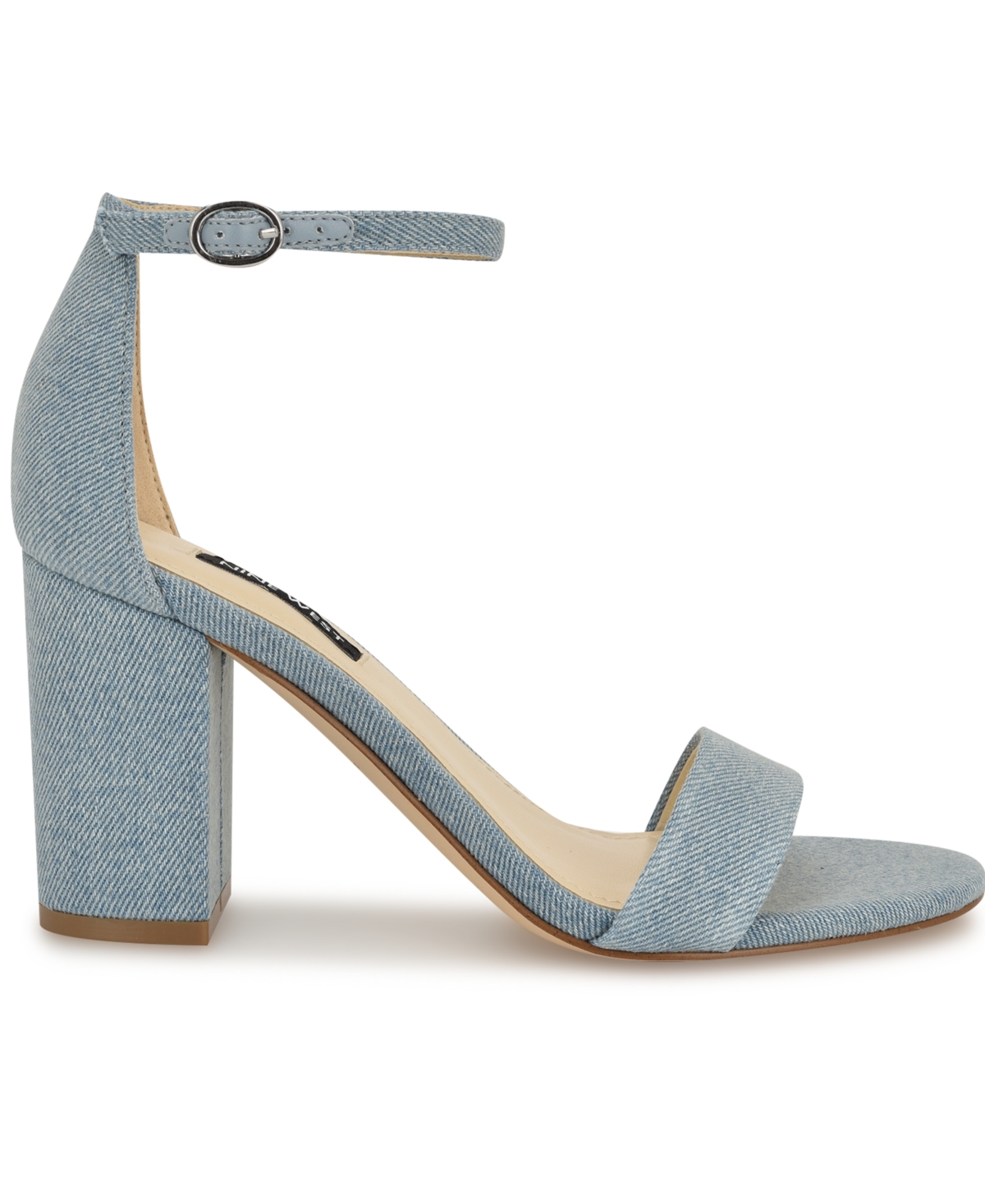NINE WEST WOMEN'S TONIANN OPEN TOE DRESS SANDALS 