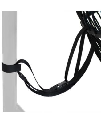 Outdoor Resin Wicker Julia Hanging Basket Egg Chair Swing with Cushions and Headrest - 2pc