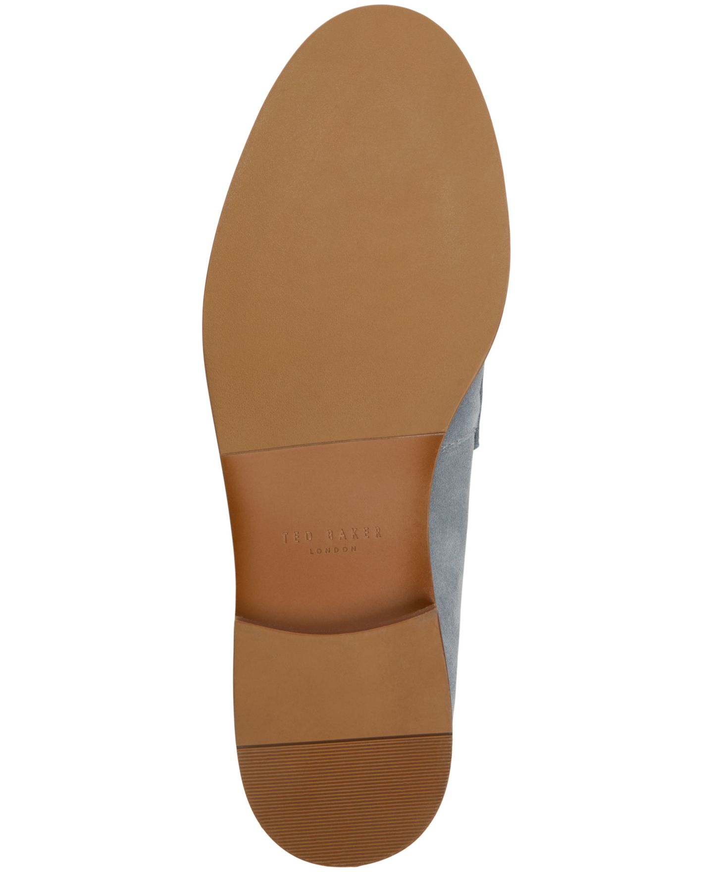 Мужские туфли Ted Baker Parliament Penny Loafer, цвет: Синий туманный — фото 5