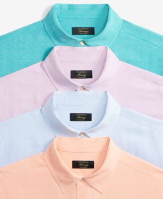 Men's Textured Shirt, Created for Macy's 