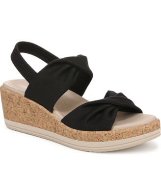 LifeStride - Women's Riley Washable Slingback Wedge Sandals