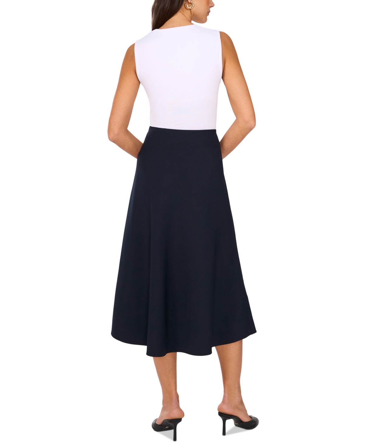 VINCE CAMUTO WOMEN'S A-LINE MIDI SKIRT 