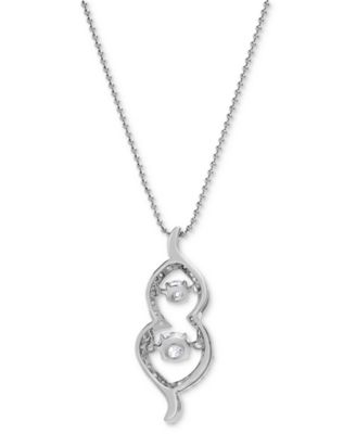 Diamond Pendant Necklace (1/2 ct. t.w.) in 14k White Gold