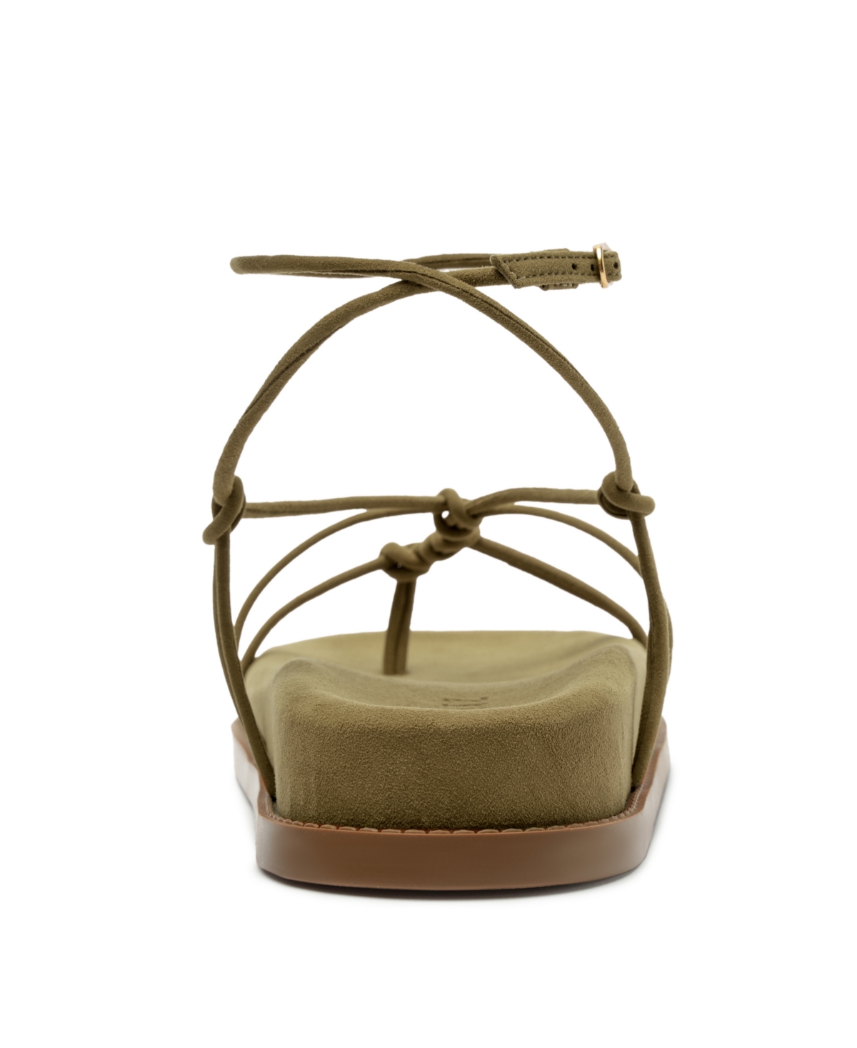 Shop Schutz Women's Calabria Sporty Flat Sandals In Green