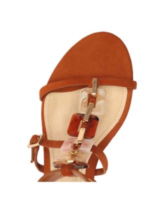 Women's Cassandra Round Toe Flat Sandals