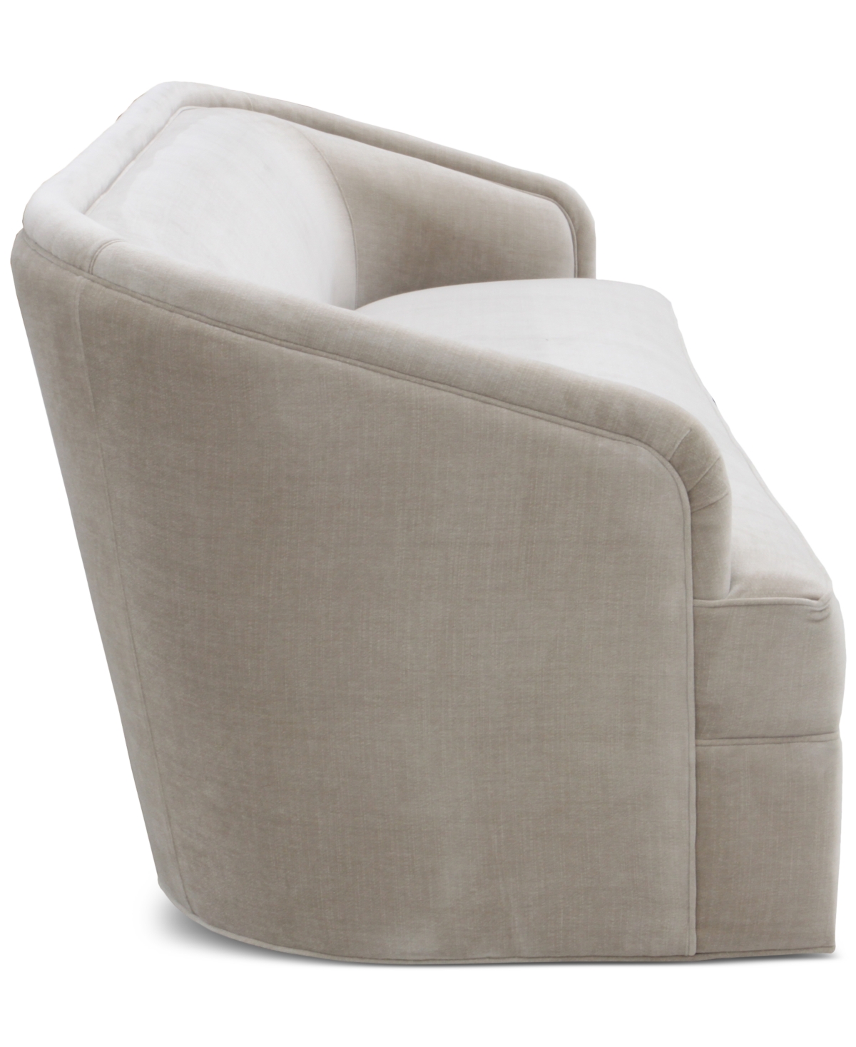 Macy's Lelina Fabric Sofa, Exclusively At  In Biscotti