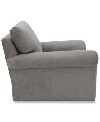 Reiter Fabric Swivel Arm Chair, Exclusively at Macy's