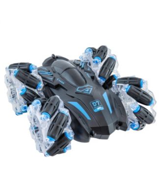 360-Degree Rotating Light-Up Remote Control Stunt Car - 1:24