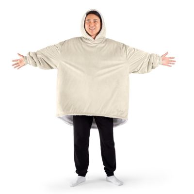 Homey Sherpa Side Pockets Wearable Blanket, Adult