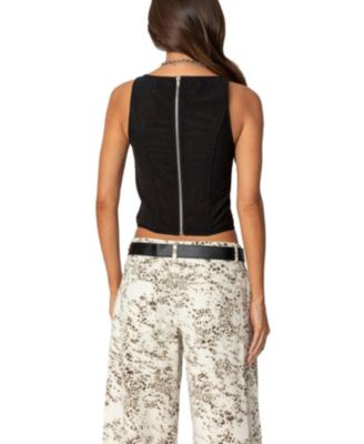 Womens Taty Mesh Corset