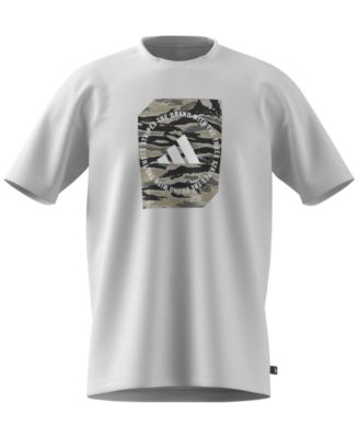 adidas - Men's Regular-Fit Camo Logo Graphic T-Shirt