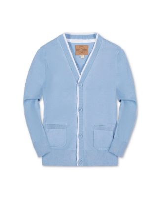 Baby Boys Long Sleeve Tipped Cardigan Sweater