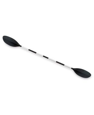 86" Lightweight Aluminum Double Oar Inflatable Kayak Paddle, Black, 2 Pack