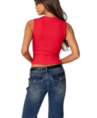 Women's Basel Button Up Tank Top