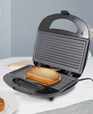 Electric Panini Press Grill and Sandwich Maker