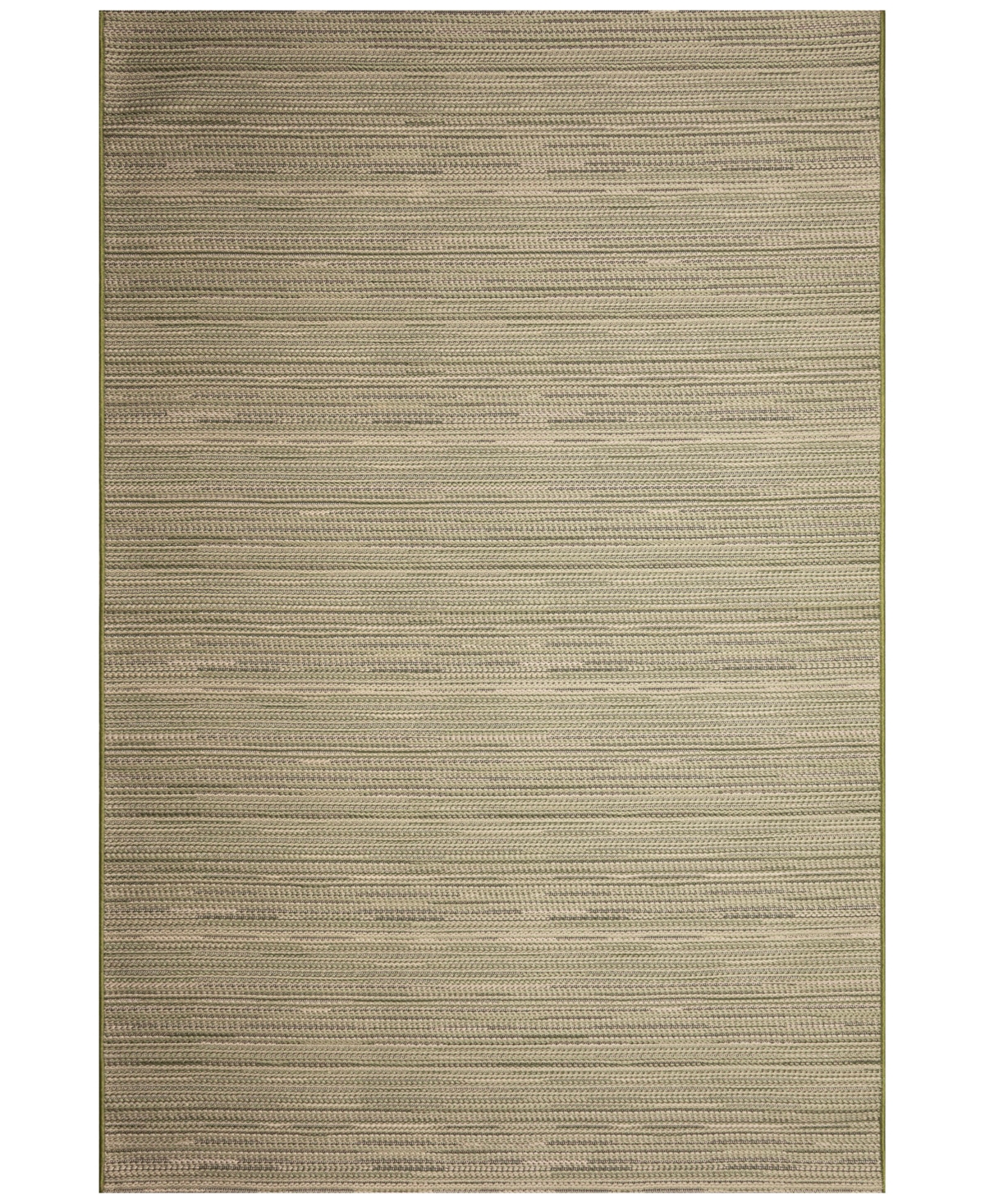 Liora Manne Miranda Tweed Stripe 3'3"x4'11" Area Rug In Green