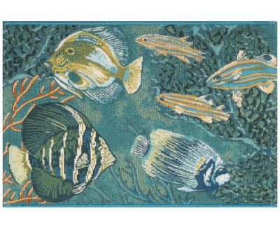 Liora Manne' - Esencia Fish 2'x2'10" Area Rug
