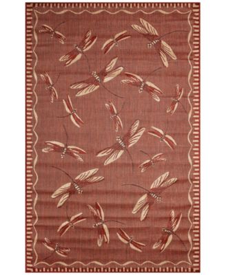 Liora Manne' - Carmel Dragonfly 6'6"x9'4" Area Rug