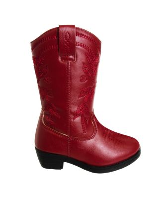 Toddler Zip-Up Heel Boots