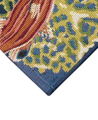 Esencia Fish 1'11"x4'11" Runner Area Rug